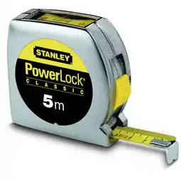 Netto Marken-Discount Stanley Bandmaß Bandmaß Powerlock mit Sichtfenster, 5 Meter Angebot