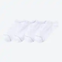 NKD Damen-Sneaker-Socken mit Glitzerstreifen, 4er-Pack Angebot