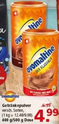 Multi Markt Ovomaltine Getränkepulver Angebot