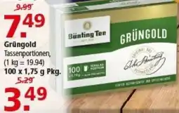 Multi Markt Bünting Tee Grüngold Angebot