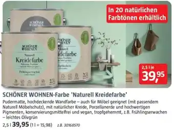 Bauhaus SCHÖNER WOHNEN-Farbe 'Naturell Kreidefarbe' Angebot