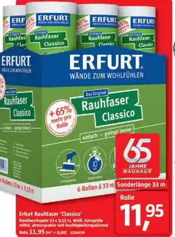 Bauhaus Erfurt Rauhfaser 'Classico' Angebot