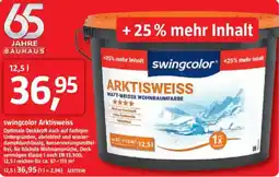 Bauhaus swingcolor Arktisweiss Angebot