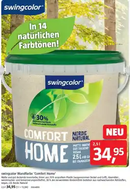 Bauhaus swingcolor Wandfarbe 'Comfort Home' Angebot
