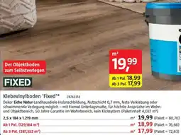 Bauhaus Klebevinylboden 'Fixed' Angebot