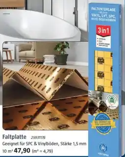 Bauhaus Faltplatte Angebot