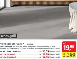 Bauhaus Vinylboden SPC 'Udine' Angebot