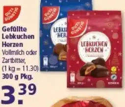 Multi Markt Gut & Günstig Gefüllte Lebkuchen Herzen Angebot