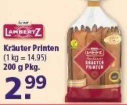 Multi Markt LAMBERTZ Kräuter Printen Angebot
