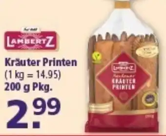 Multi Markt LAMBERTZ Kräuter Printen Angebot