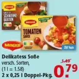 Multi Markt Maggi Delikatess Soße Angebot