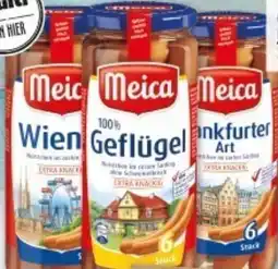 Multi Markt Meica Wiener-, Frankfurter- oder Geflügel Würstchen Angebot