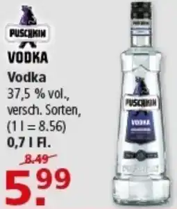 Multi Markt PUSCHKIN Vodka Angebot