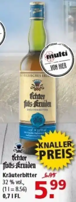 Multi Markt Kräuterbitter Angebot