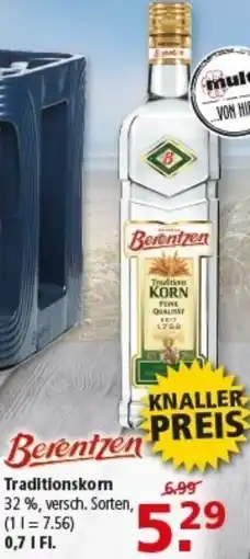 Multi Markt Berentzen Traditionskorn Angebot