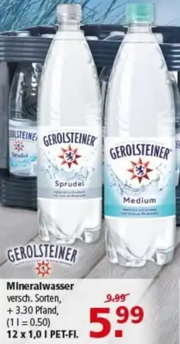 Multi Markt GEROLSTEINER Mineralwasser Angebot