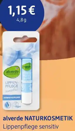 dm drogerie alverde NATURKOSMETIK Lippenpflege sensitiv Angebot