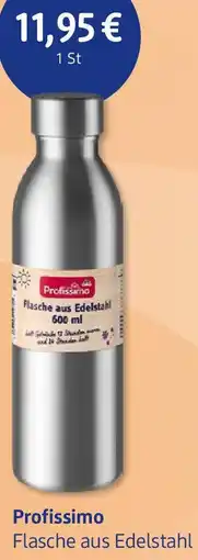 dm drogerie Profissimo Flasche aus Edelstahl Angebot