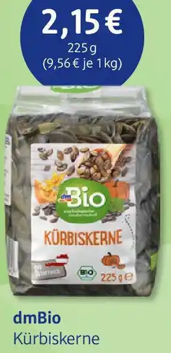 dm drogerie dmBio Kürbiskerne Angebot