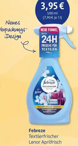 dm drogerie Febreze Textilerfrischer Lenor Aprilfrisch Angebot