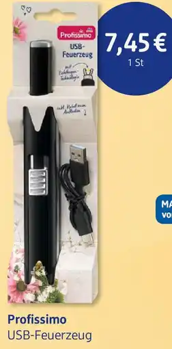 dm drogerie Profissimo USB-Feuerzeug Angebot