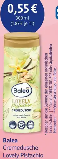 dm drogerie Balea Cremedusche Lovely Pistachio Angebot
