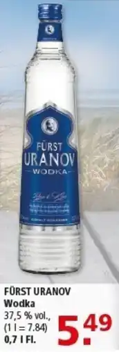Multi Markt FÜRST URANOV Wodka Angebot