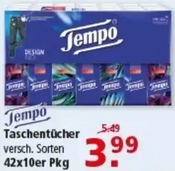 Multi Markt Tempo Taschentücher Angebot