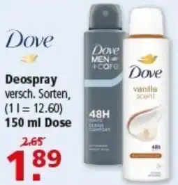 Multi Markt Dove Deospray Angebot