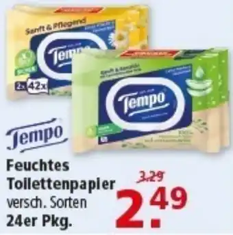 Multi Markt Tempo Feuchtes Toilettenpapier Angebot