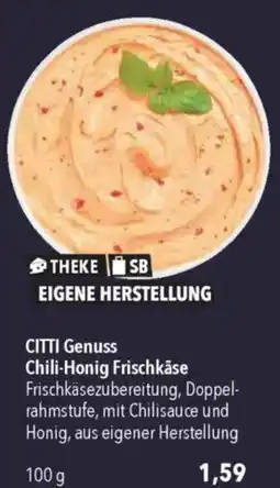 CITTI Markt CITTI Genuss Chili-Honig Frischkäse Angebot