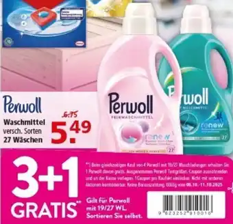 Multi Markt Perwoll Waschmittel Angebot