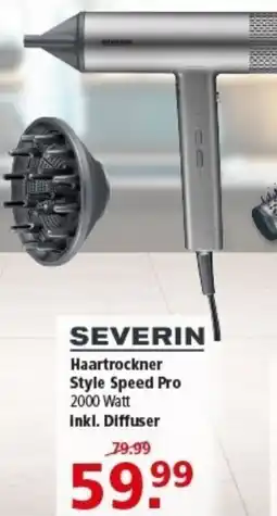 Multi Markt SEVERIN Haartrockner Style Speed Pro Angebot