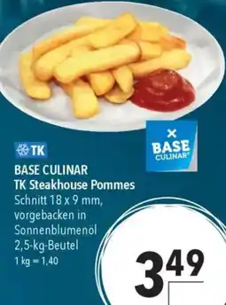 CITTI Markt BASE CULINAR TK Steakhouse Pommes Angebot