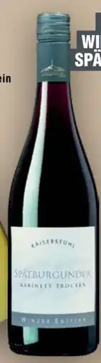 Handelshof Kaiserstuhl Spätburgunder Rotwein Angebot