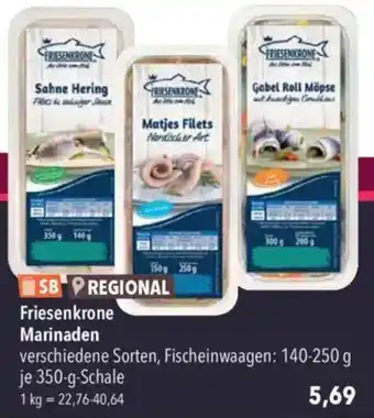 CITTI Markt Friesenkrone Marinaden Angebot
