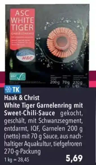 CITTI Markt Haak & Christ White Tiger Garnelenring Angebot