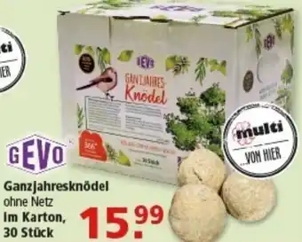 Multi Markt GEVO Ganzjahresknödel Angebot