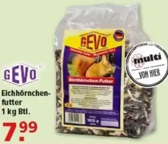 Multi Markt GEVO Eichhörnchenfutter Angebot