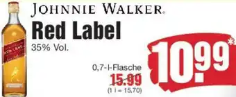 Edeka JOHNNIE WALKER Red Label Angebot