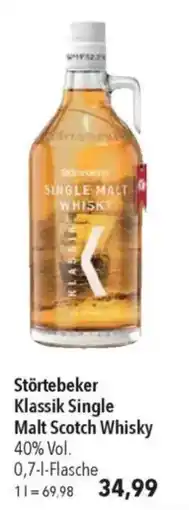 CITTI Markt Störtebeker Klassik Single Malt Scotch Whisky Angebot