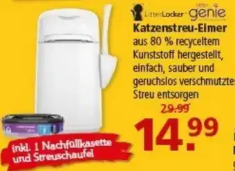 Multi Markt Genie Katzenstreu Eimer Angebot