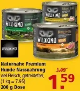 Multi Markt WILDKIND Naturnahe Premium Hunde Nassnahrung Angebot