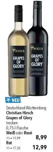 CITTI Markt Christian Hirsch Grapes of Glory Angebot