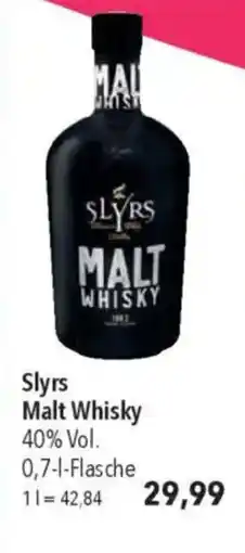CITTI Markt Slyrs Malt Whisky Angebot