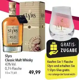 CITTI Markt Slyrs Classic Malt Whisky Angebot