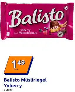 Action Balisto Müsliriegel Yoberry Angebot