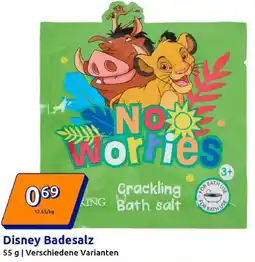 Action Disney Badesalz Angebot