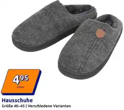 Action Hausschuhe Angebot