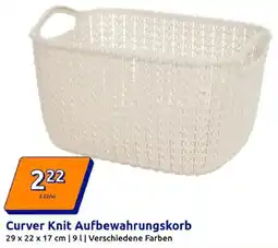 Action Curver Knit Aufbewahrungskorb Angebot